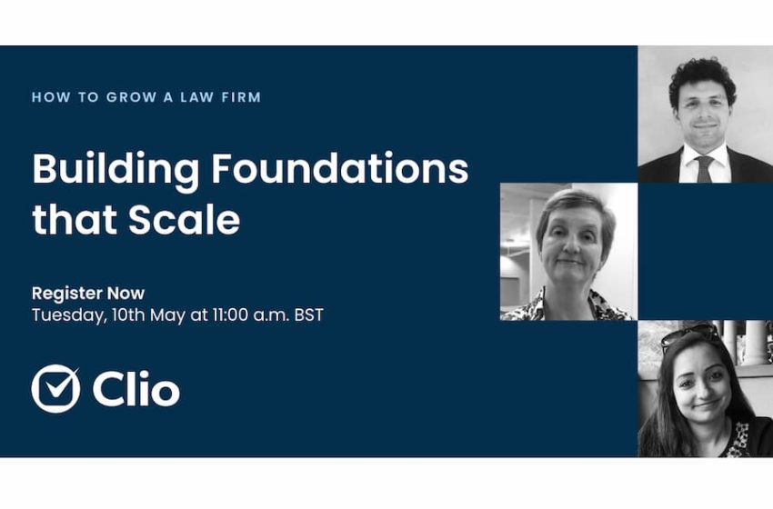  Webinar reminder: grow your law firm with Clio