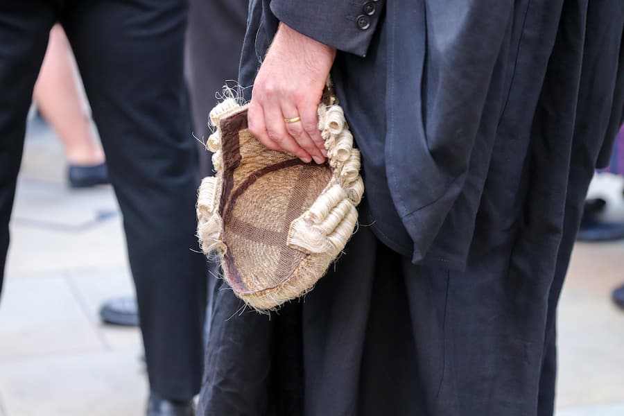Barrister's wig