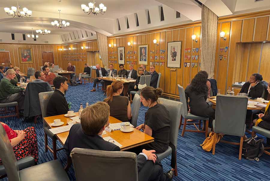 Guests at the Old Bailey event