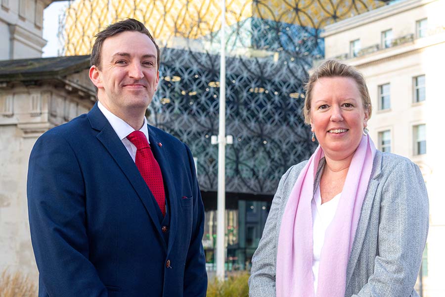 Richard Port MBE and Katherine Tippetts