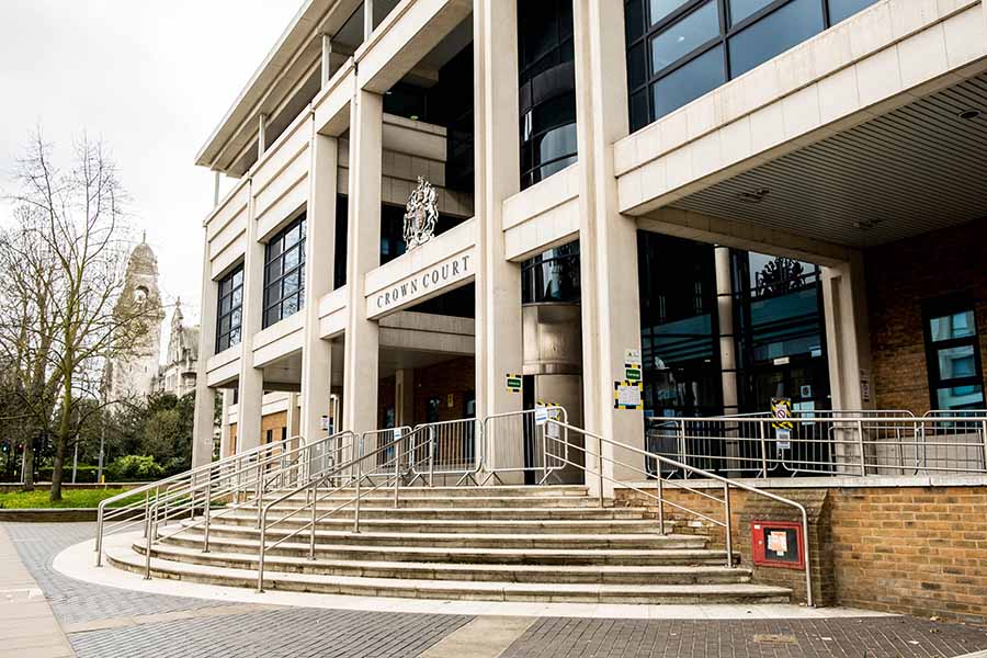 The exterior of Kingston Crown Court