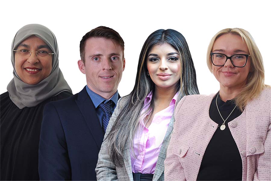 Kohitoor Alam, Paul Nuttall, Jaspreet Rai and Emma Hamilton