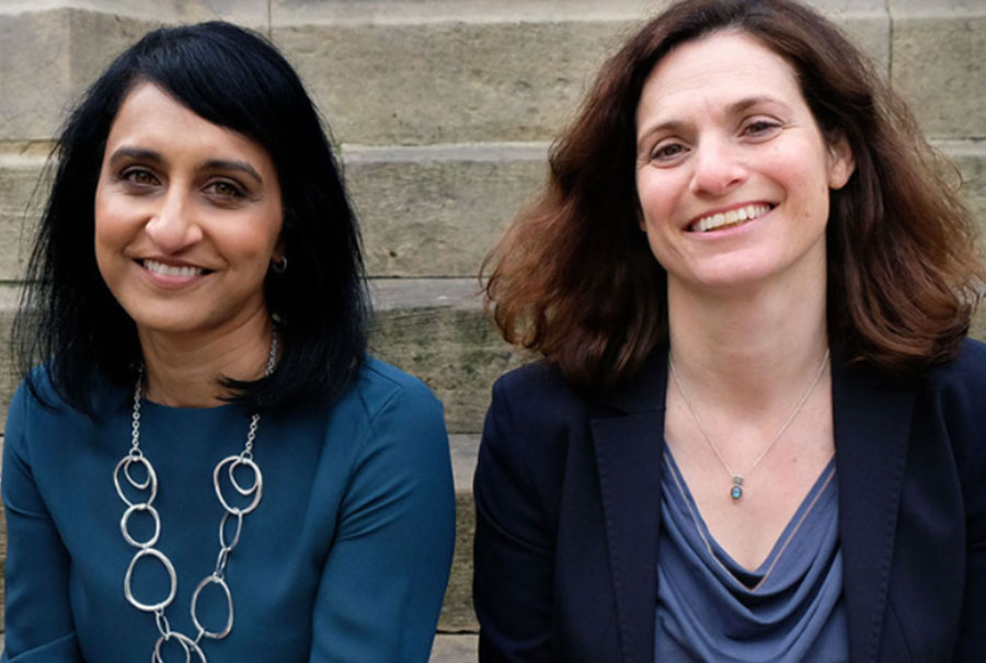 Satpal Kaur-Thompson and Claire Jacques