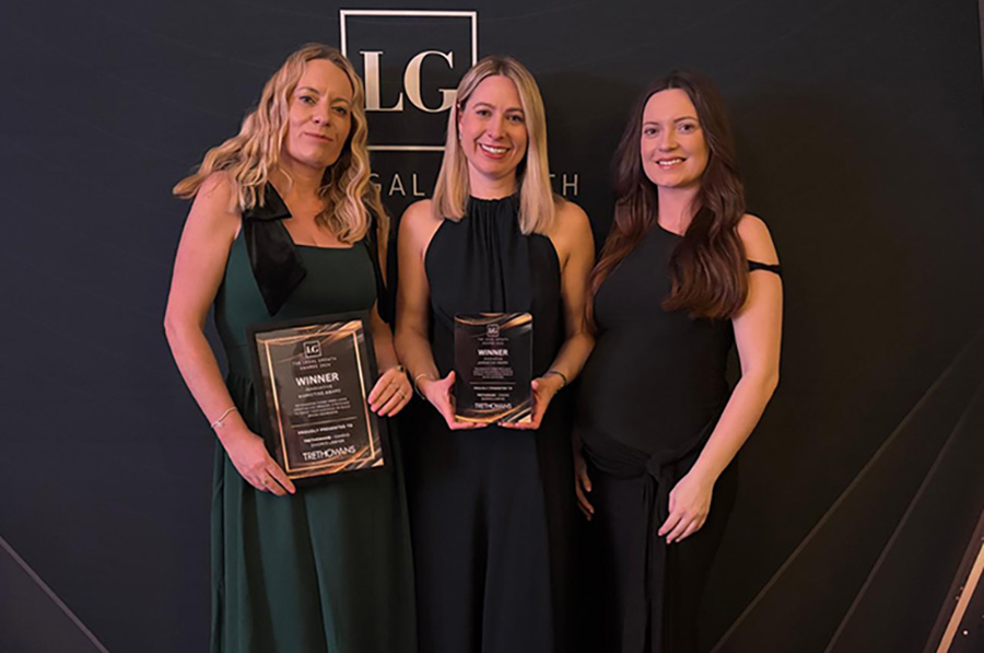 Trethowans marketing award