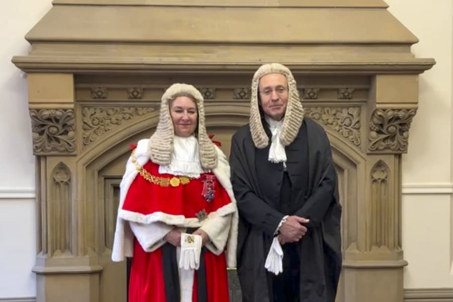 Swearing in ceremony at Royal Courts of Justice
